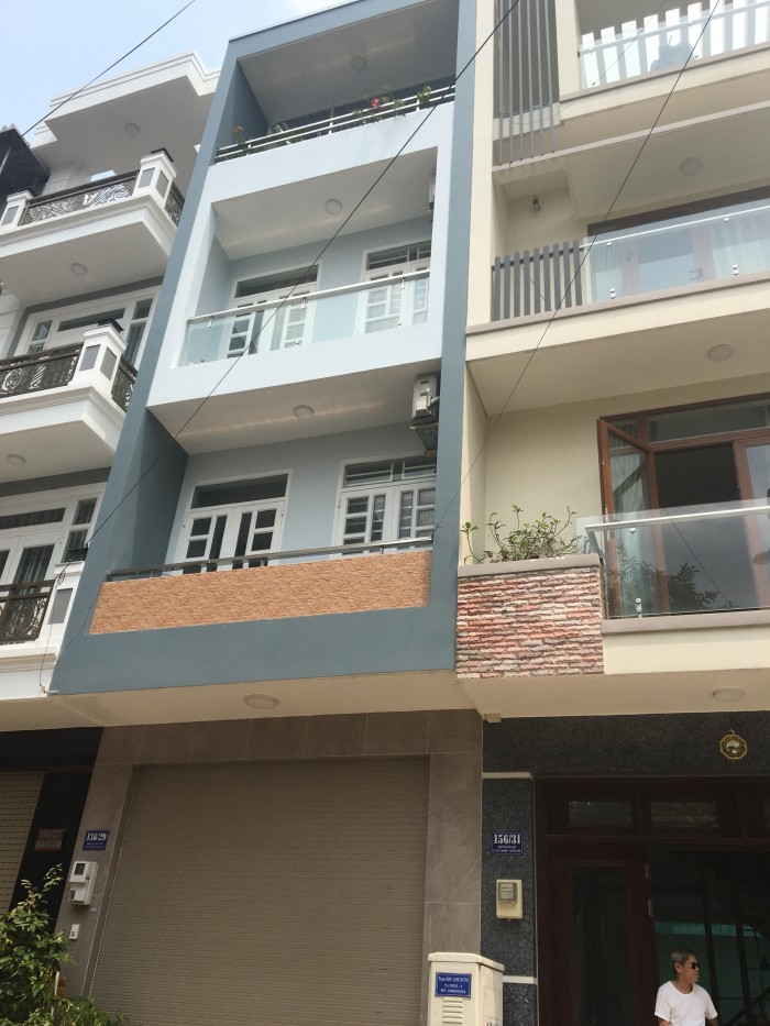 Nhà mới xây Nguyễn Hữu Dật, Tân Phú, 3 tấm hẻm 7m, sổ hồng chính chủ.