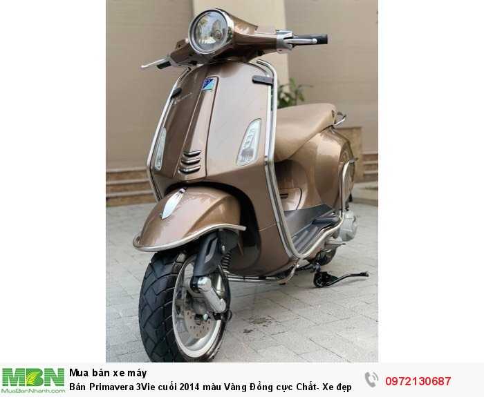 Bán Primavera 3Vie cuối 2014 màu Vàng Đồng cực Chất- Xe đẹp quá