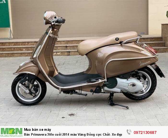 Bán Primavera 3Vie cuối 2014 màu Vàng Đồng cực Chất- Xe đẹp quá