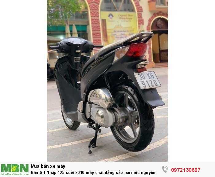 Bán SH Nhập 125 cuối 2010 máy chất đẳng cấp- xe mộc nguyên bản cực đẹp