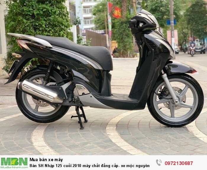 Bán SH Nhập 125 cuối 2010 máy chất đẳng cấp- xe mộc nguyên bản cực đẹp