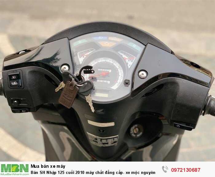 Bán SH Nhập 125 cuối 2010 máy chất đẳng cấp- xe mộc nguyên bản cực đẹp
