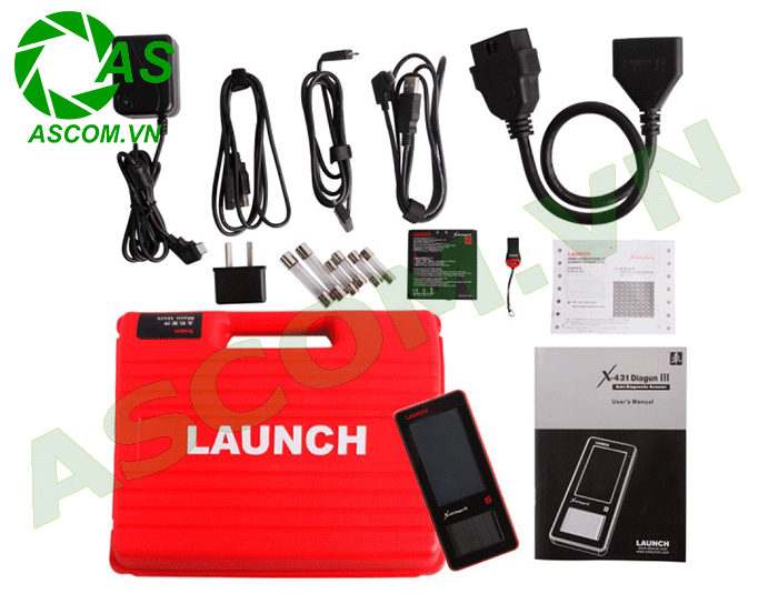 Máy Chẩn Đoán Đa Năng LAUNCH X431 DIAGUN III (UPDATE ONLINE)