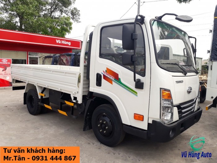 Xe tải Tera 250 thùng mui bạt nhập khẩu Hàn Quốc tải trọng 2,5 tấn