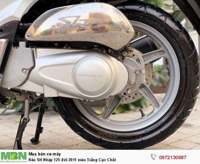 Bán SH Nhập 125 đời 2011 màu Trắng Cực Chất