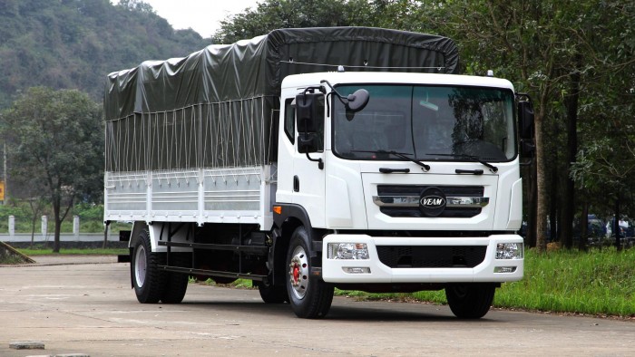 XE TẢI VEAM VPT950 9.5 TẤN THÙNG 7.6M, ĐỘNG CƠ CUMMINS ISD 180 43 TIÊU CHUẨN EURO 4
