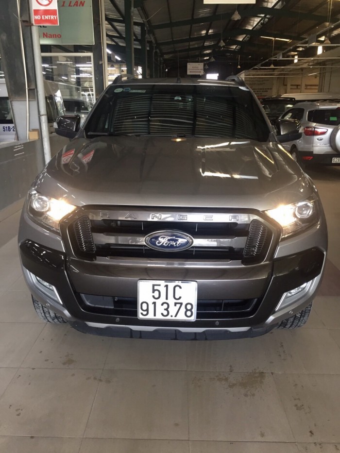 Bán Ford Ranger Wiltrack 3.2L sx 2016 chạy lướt đúng 28.000km