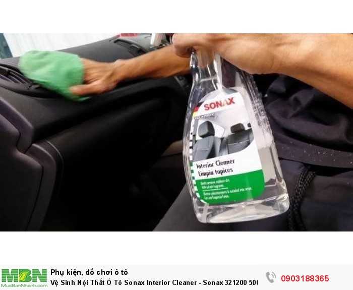 Vệ Sinh Nội Thất Ô Tô Sonax Interior Cleaner - Sonax 321200 500ml