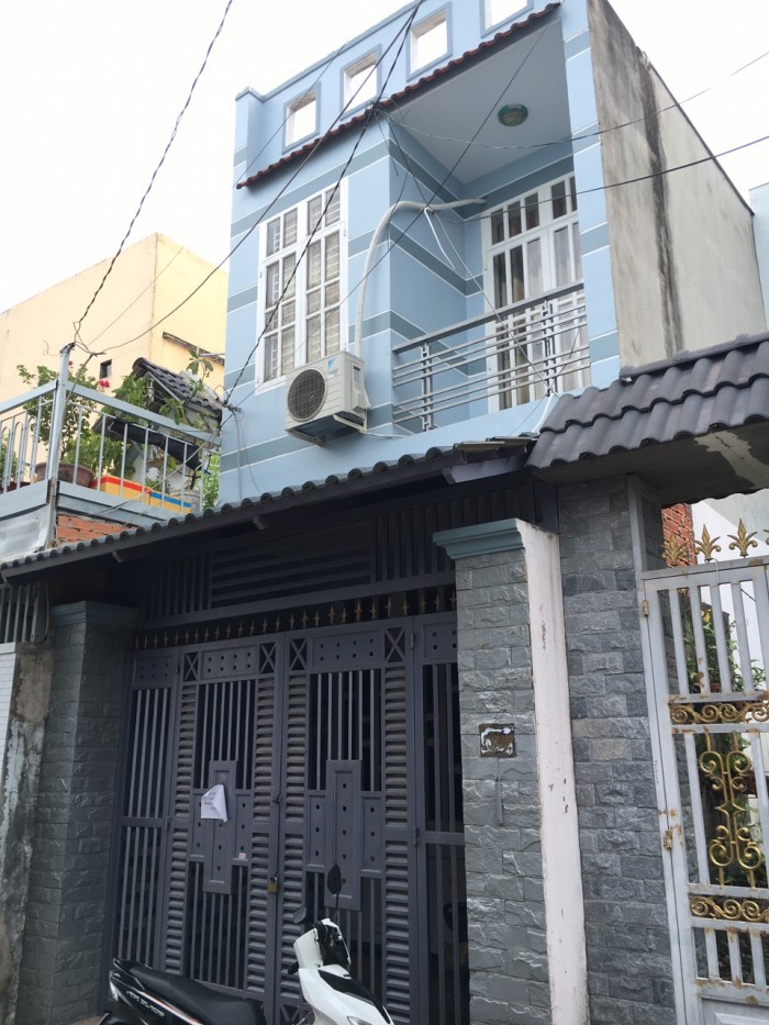 Bán nhà (4x16)m HXH đường số 4 phường Bình Hưng Hòa B quận Bình Tân