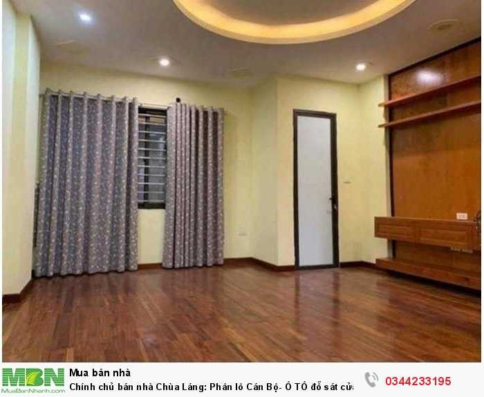 Chính chủ bán nhà Chùa Láng: Phân lô Cán Bộ- Ô TÔ đỗ sát cửa 48m*5 tầng, MT 5m.