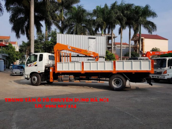 Xe tải 9,5 tấn Thaco OLLIN950A gắn cẩu 5 tấn HANA HNC523 ( 5 tấn 3 đốt )