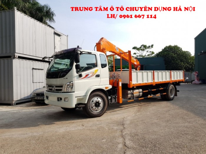 Xe tải 9,5 tấn Thaco OLLIN950A gắn cẩu 5 tấn HANA HNC523 ( 5 tấn 3 đốt )