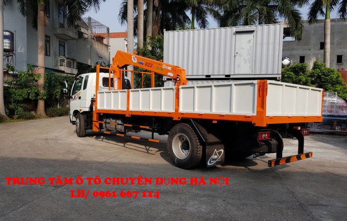 Xe tải 9,5 tấn Thaco OLLIN950A gắn cẩu 5 tấn HANA HNC523 ( 5 tấn 3 đốt )