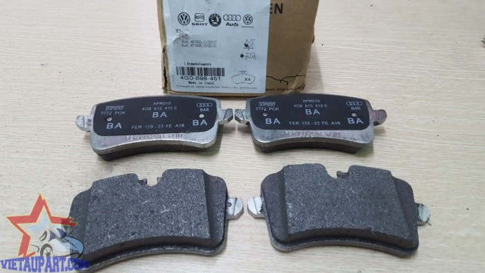 Má phanh sau Audi A6 (4G0 698 451)