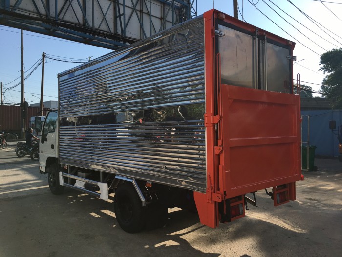 ISUZU thùng kín bửng nâng tải 1.9 tấn thùng dài 4.3 m - TRẢ GÓP