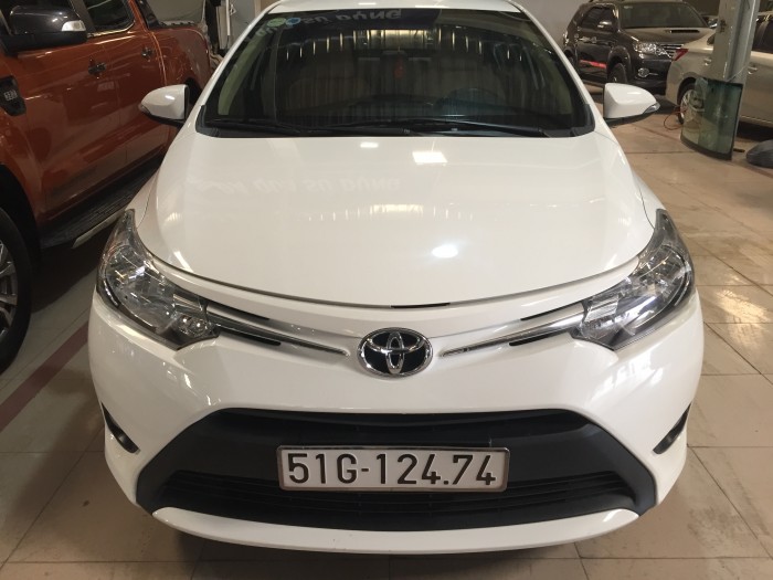 Bán Toyata Vios 1.5E sx 2017 màu trắng Tp