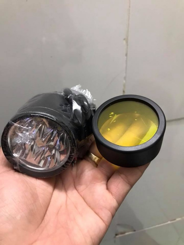 Đèn Led L4 Super Loại 1 Tặng kèm Lens vàng phá sương đi mưa