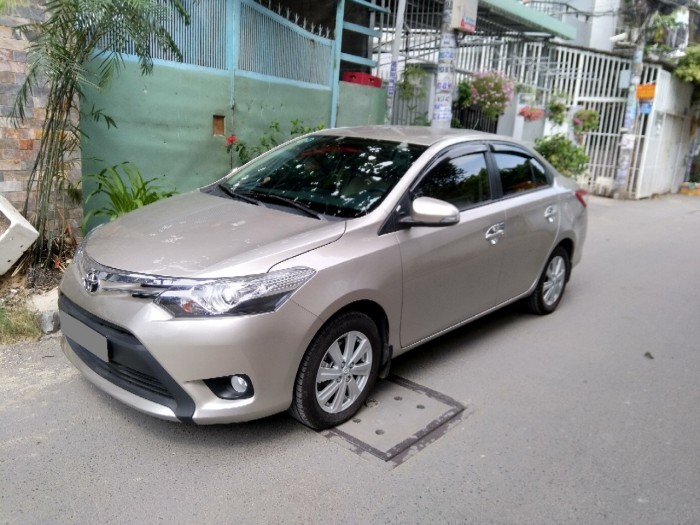 Bán Toyota Vios G 2016 vàng máy móc cọp zin.