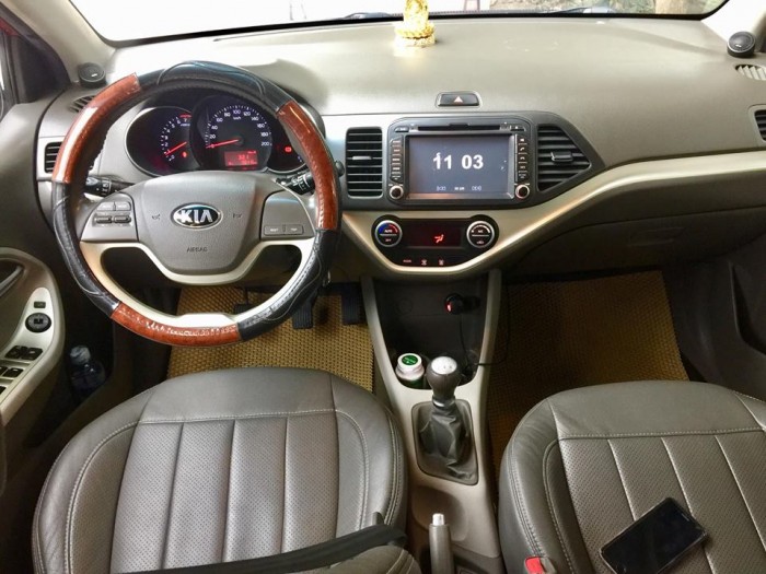 Bán xe Kia Morning SI 2016 số sàn Xám nâu tuyệt đẹp