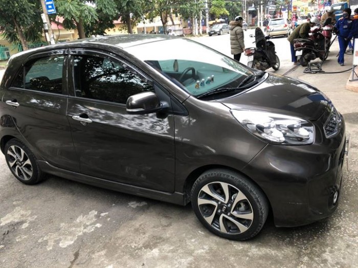 Bán xe Kia Morning SI 2016 số sàn Xám nâu tuyệt đẹp