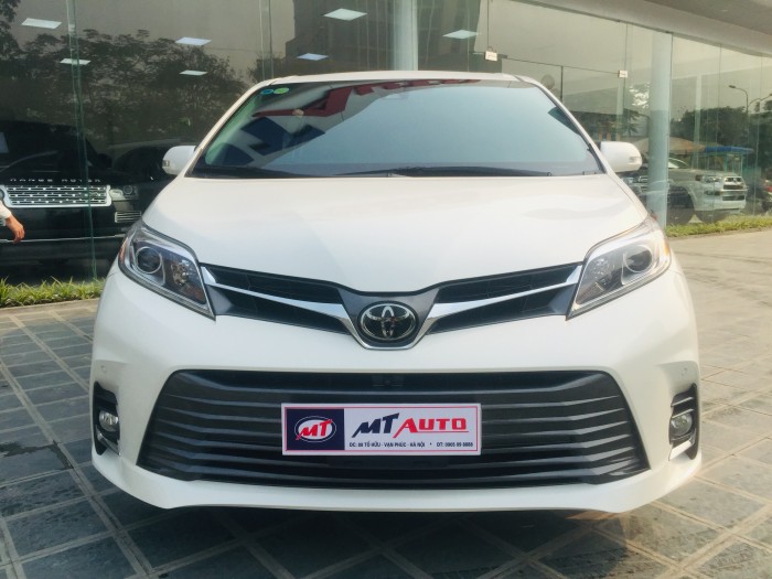Cần bán Toyota Sienna Limidted 2018, màu trắng, nhập khẩu Mỹ Siêu Siêu Lướt 2000km.