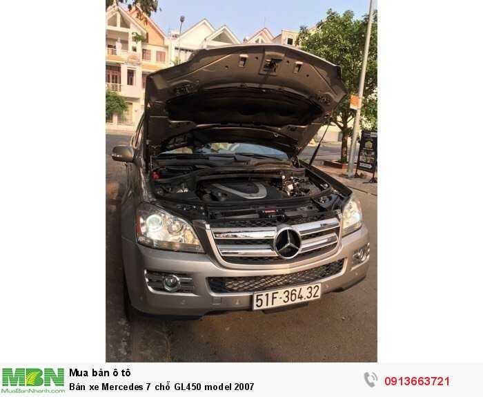 Bán xe Mercedes 7 chỗ GL450 model 2007