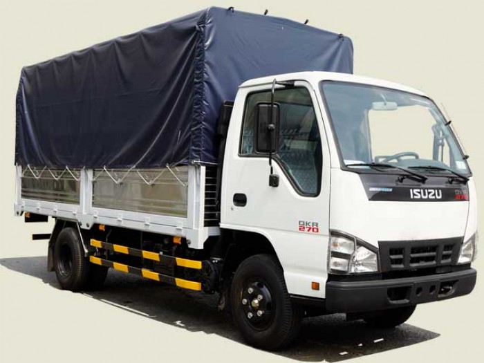 Xe tải Isuzu 1T9 thùng bạt - QKR77HE4