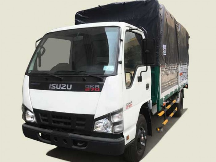 Xe Tải Isuzu 2T9 Thùng Bạt - QKR77HE4