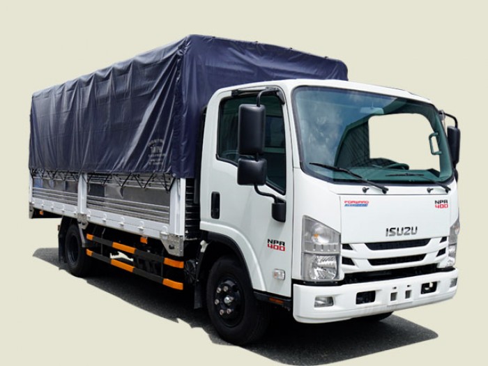 Xe Tải Isuzu 4 Tấn Thùng Mui Bạt - NPR85KE4