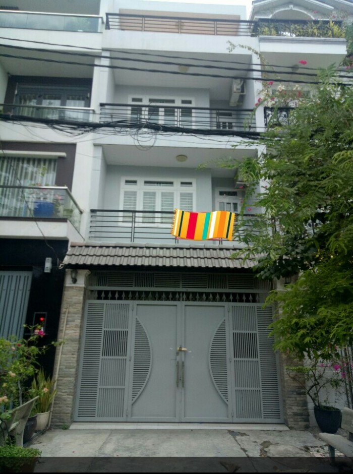 Cho thuê nhà nguyên căn tại Khu Tên Lửa, Bình Tân,  100m2, 4 tầng 4PN