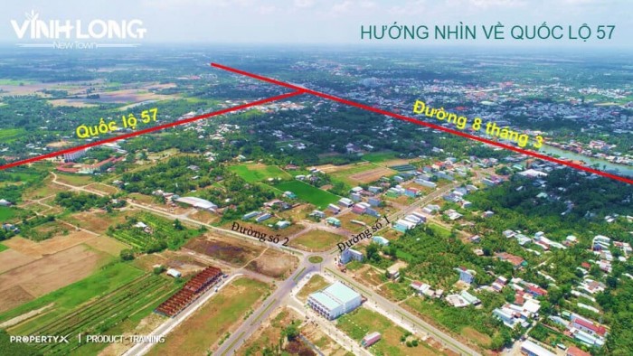 Đất nền sổ đỏ trung tâm Tp Vĩnh Long