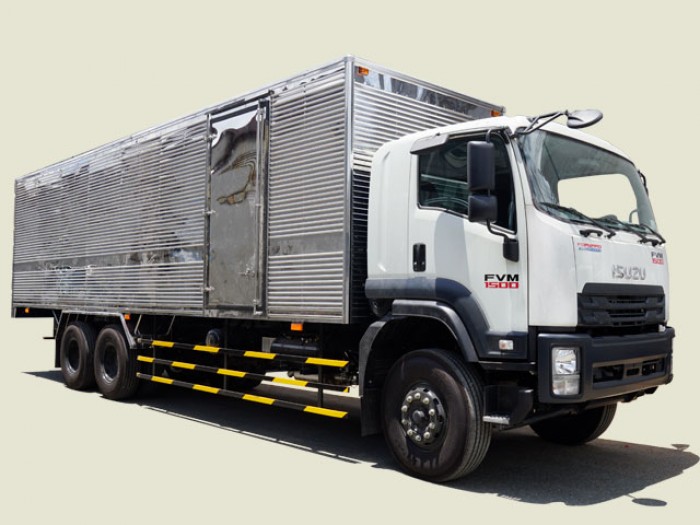 Xe tải Isuzu 14T5 thùng kín - FVM34WE4, thùng dài 7,66m
