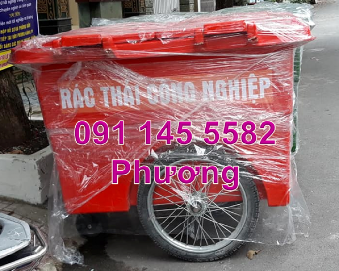 Bán xe thu gom rác 660 lít quận 10,thùng rác công cộng 1000 lít ,thùng rác nhựa composite 660 lít