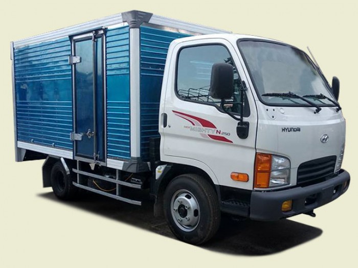 Xe tải Hyundai 2T2 thùng mui kín - New Mighty N250