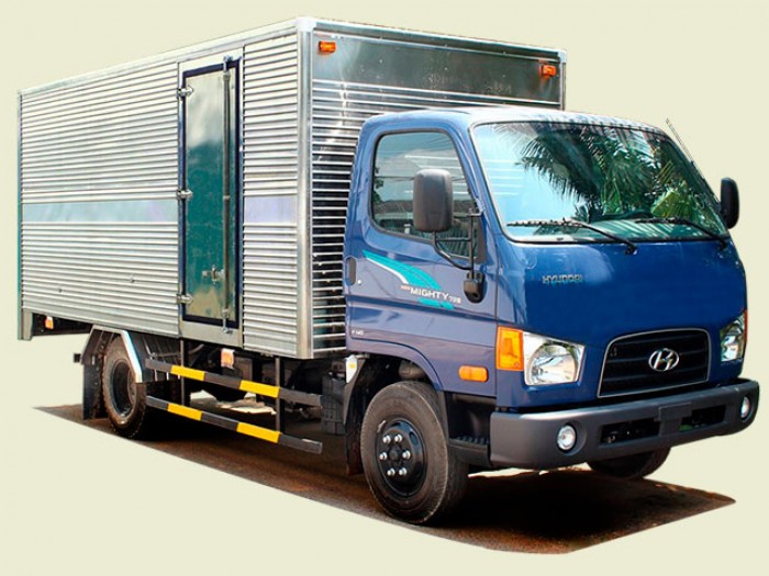 Xe tải Hyundai 3T9 thùng mui kín - New Mighty 75S