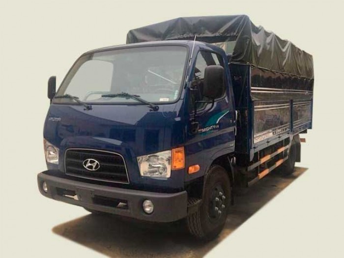 Xe tải Hyundai 7 tấn thùng mui bạt - New Mighty 110S