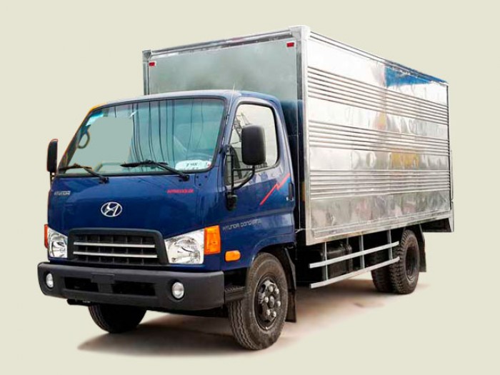 Xe tải Hyundai 6T8 thùng kín Mighty HD700, thùng 4m9, hỗ trợ vay đến 80%