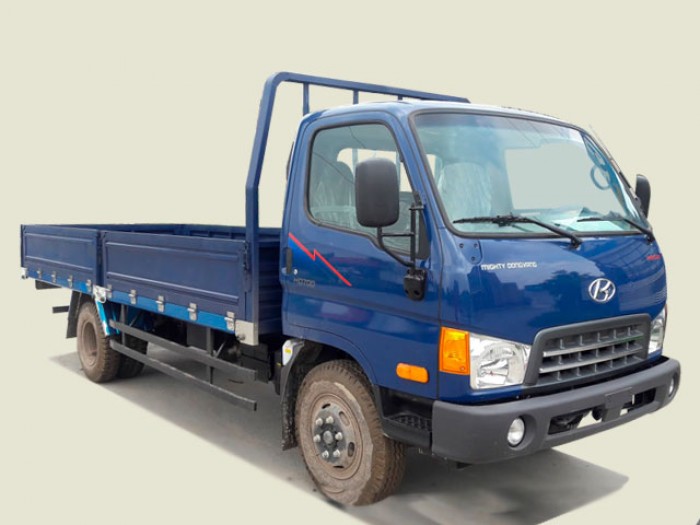 Xe tải Hyundai 7 tấn thùng lửng Mighty HD700, thùng dài 5m