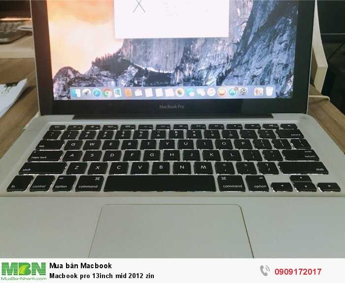 Macbook pro 13inch mid 2012 zin0