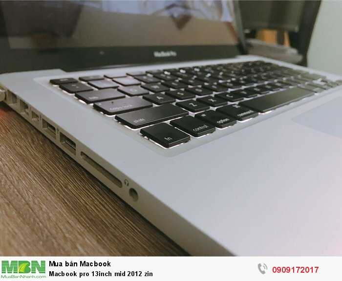 Macbook pro 13inch mid 2012 zin3