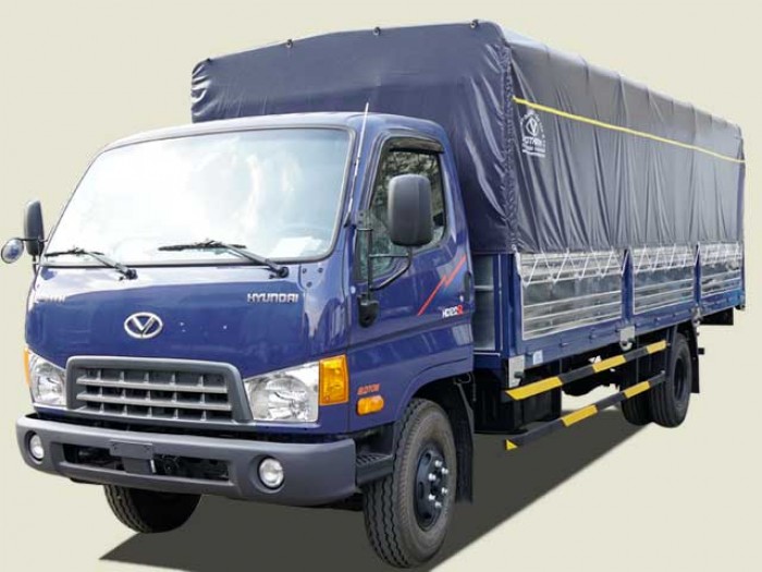 Xe tải Hyundai 8 tấn HD120SL thùng mui bạt, thùng 6m3