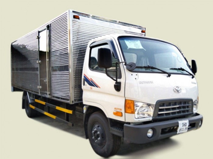 Xe tải Hyundai 7T9 thùng kín - HD120SL, thùng 6m3