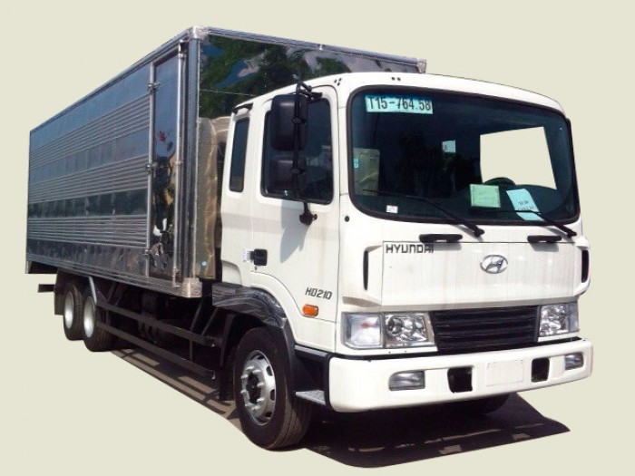 Xe tải Hyundai 3 chân 13T3 thùng kín - HD210, thùng 7m4, giá nhanh,gọn,lẹ