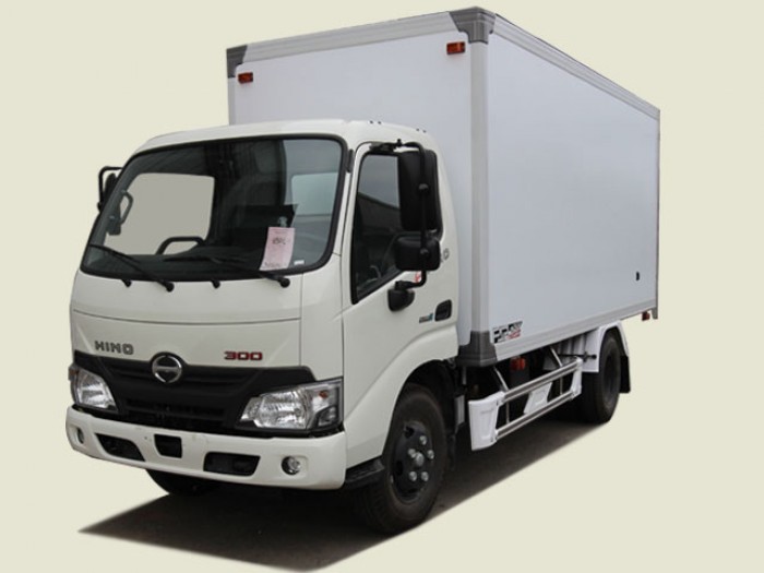 Xe tải Hino 1T9 thùng bảo ôn - XZU650L, thùng 4m5