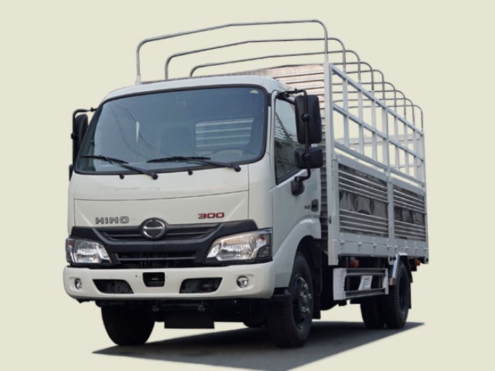 Xe tải Hino 1T9 thùng mui bạt - XZU650L, thùng 4m5