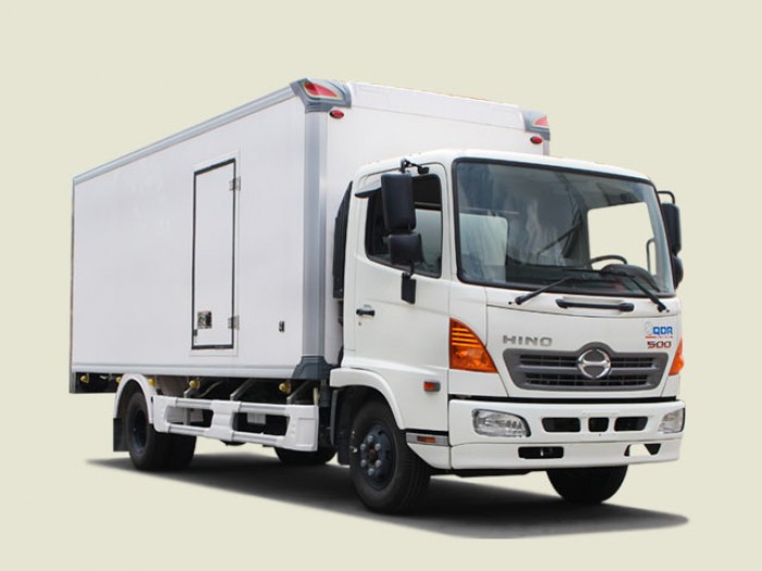Xe tải Hino 5T4 thùng bảo ôn - FC9JLTA, thùng 6m5