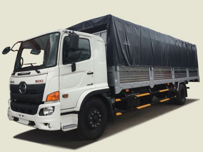 Xe tải Hino 8T4 thùng mui bạt - FG8JT7A, thùng 7m93