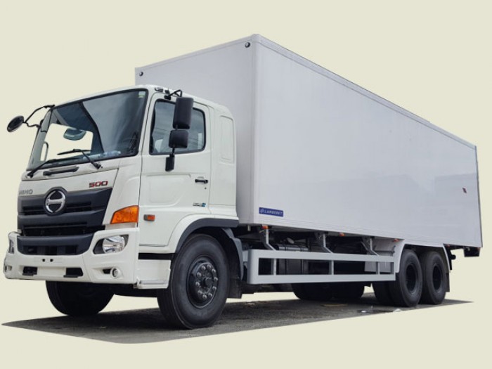 Xe tải Hino 15T2 thùng kín bảo ôn - FL8JTSA, thùng 7m6