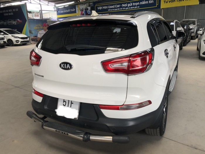 Bán Sportage 2013, màu trắng, đúng chất, biển TP, giá TL, hổ trợ góp