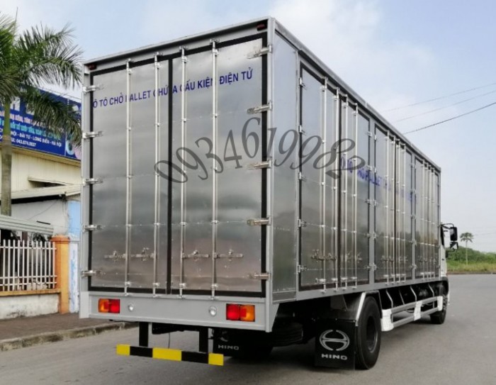 Bán xe Hino 6 tấn thùng kín chở pallet điện tử